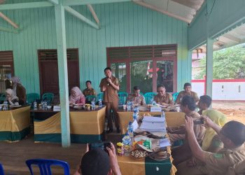 Tim Verifikasi Lapangan Desa Persiapan Tepian Raya Lewat Dialog Interaktif