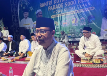 Parade 5000 Rebana Semarakkan Hari Santi Kutim