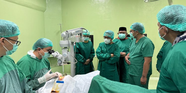 RSUD Sangkulirang Menguatkan Akses Kesehatan di Pesisir dan Pedalaman Kutim melalui Layanan Operasi Katarak Modern