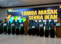 Harumkan Nama Kecamatan, PKK Kombeng Juara 3 Lomba Cipta Menu se-Kutai Timur