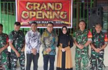 Peresmian Warung Makan Nur Teluk Sangkima Diapresiasi Wabup Kutim