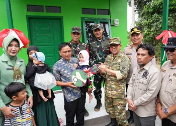 Program TMMD Tingkatkan Kualitas Hidup Warga Desa Suka Rahmat, Kutim