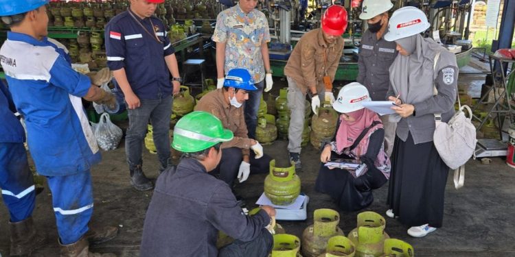 Jelang Ramadhan, Disperindag Kutim Awasi Takaran LPG 3 Kg di SPBE