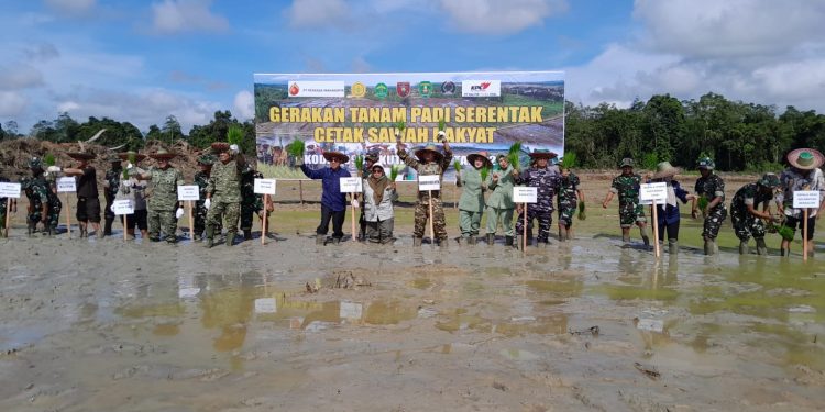 TNI Dampingi Petani Kutim, Pengelolaan Lahan Ditargetkan Beralih Mandiri