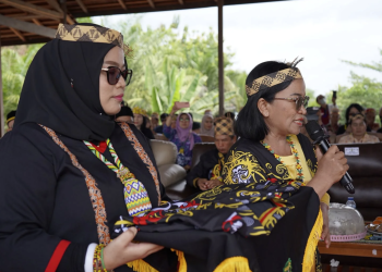 UMKM Kayan Umaq Lekan Angkat Motif Budaya Lewat Produk Batik 