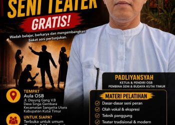 Menjaga Regenerasi Seni, OSB Terus Buka Ruang Belajar di Kutai Timur