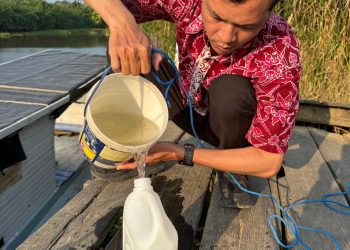 Pemantauan Sungai Sangatta Berlanjut, Kualitas Air di Intake IPA Kabo Tetap Aman